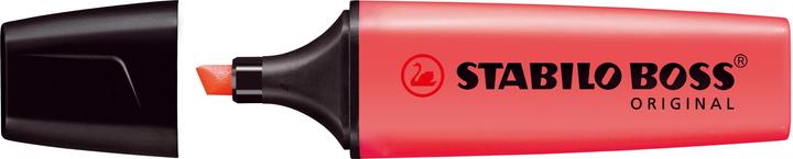 Actual product image STABILO BOSS ORIGINAL highlighter (Red, 2 mm, 1 x)