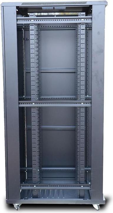 Extralink 42U 800mm floor cabinet black (42 HE, 19 Zoll Rack)