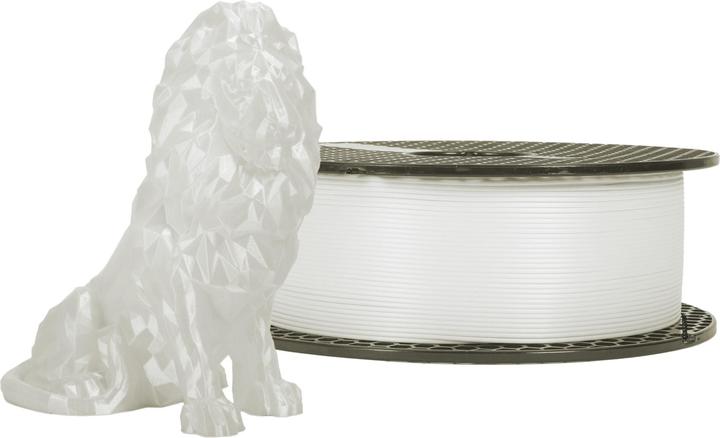 Produktbild Prusa Prusament PLA Pearl White (Blend) 970g (PLA, 1.75 mm, 970 g, Weiss)