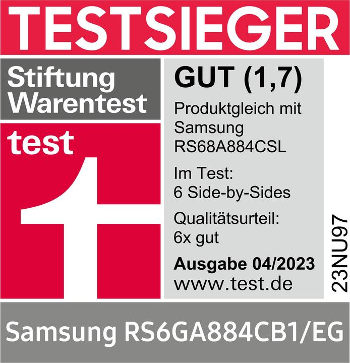 Image du produit Samsung Sams SideB RS6GA884CB1/EG C bk (635 l)