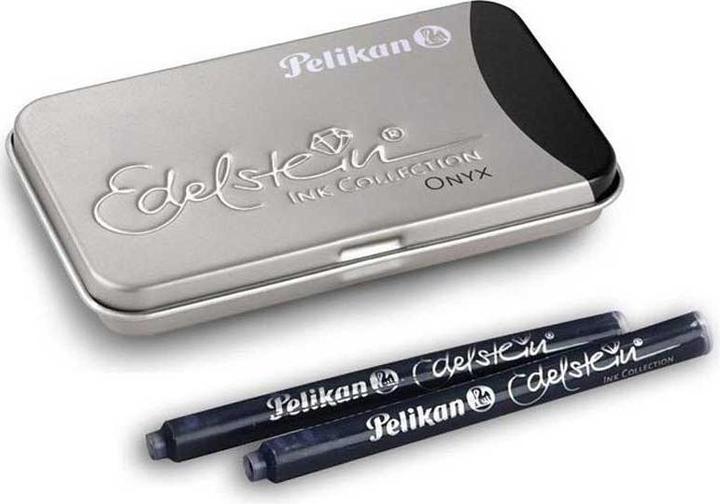 Produktbild Pelikan Grossraumpatronen Edelstein Onyx (Füllertinte, Schwarz)