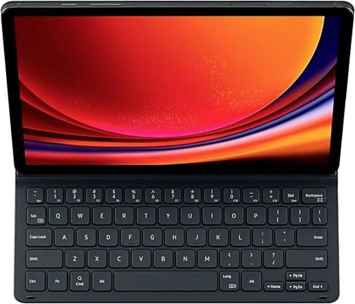 Image du produit Samsung Book Cover Keyboard pour Galaxy Tab S9, Noir (DE, Galaxy Tab S9, Galaxy Tab S9 FE)