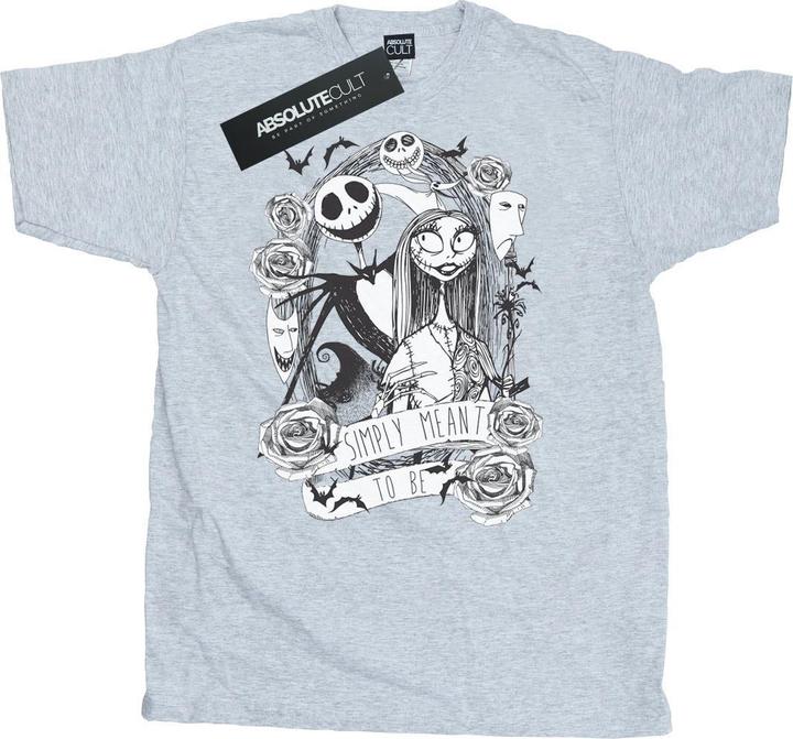 Disney Nightmare Before Christmas Simply Meant To Be TShirt