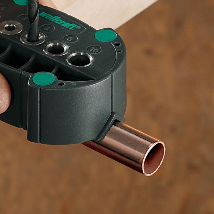 Produktbild wolfcraft Mobile Bohrhilfe accumobil