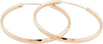 Immagine prodotto JVD Orecchini in argento placcato oro rosa SVLE0209XD5RO - Diametro: 4 cm