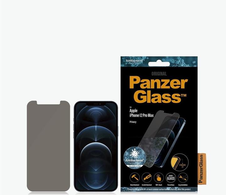 Immagine prodotto PanzerGlass Protezione dello schermo Privacy (1 Pezzo/i, Apple iPhone 12 Pro Max)