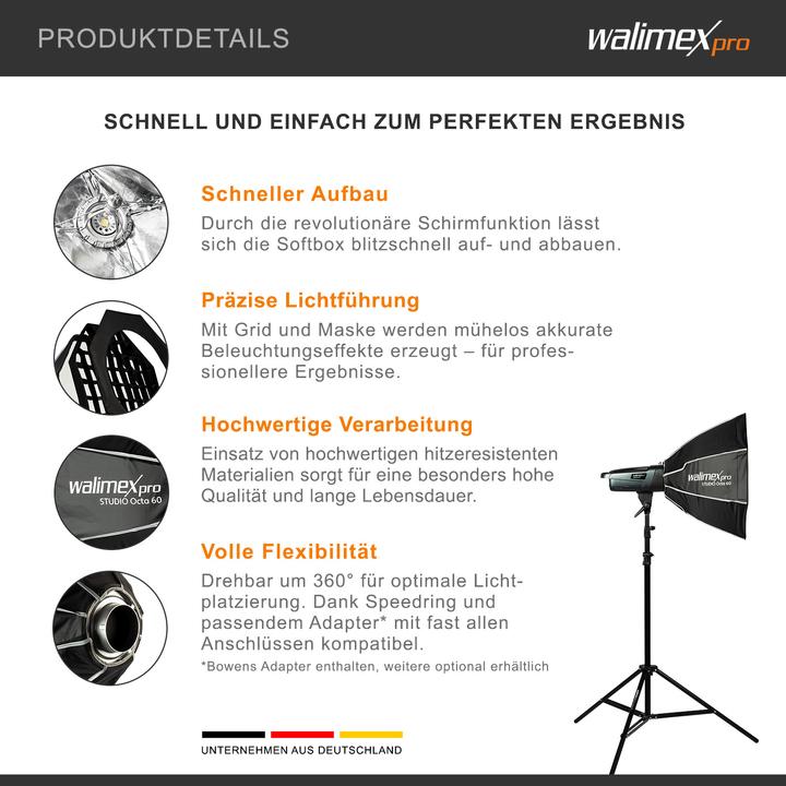 Produktbild Walimex pro Studio Octa 60 (Softbox, 60 cm)
