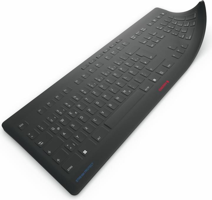 Actual product image CHERRY TAS STREAM PROTECT MEMBRANE DE-Layout black (DE, Wireless)