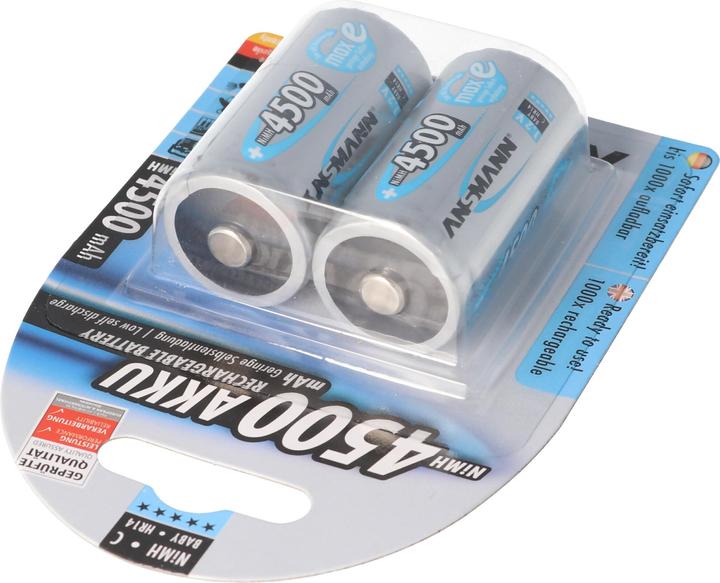 Image du produit Ansmann Bébé C (2 pcs, C, 4500 mAh)