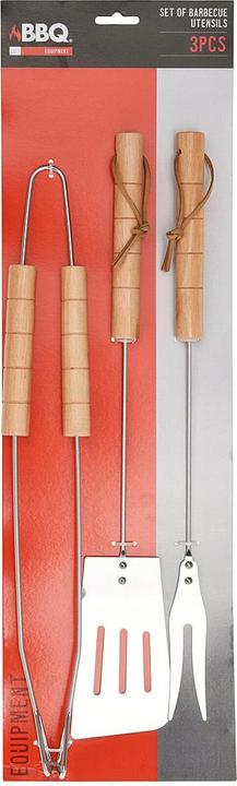 Produktbild Grillzubehör Holz 3er Set