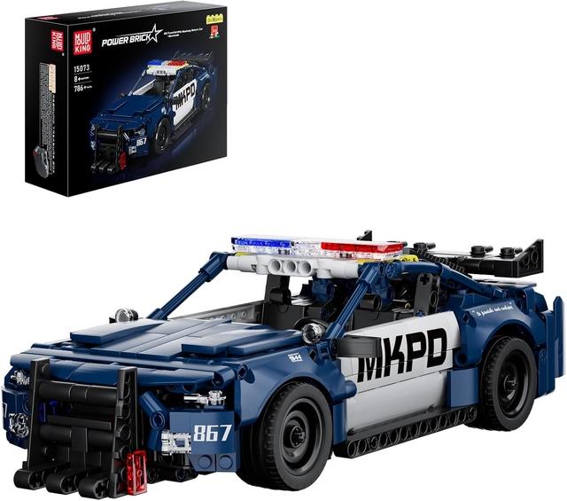 Produktbild Mould King Amerikanisches Polizeiauto Pullback