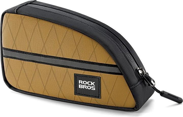 Image du produit Rockbros Triangle Bike Frame Bag 0.8l - Brown (Sacoche de cadre)