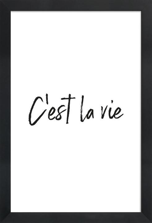 Produktbild Juniqe C'est La Vie (60 x 90 cm)