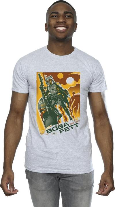 Image du produit Star Wars - T-shirt BOBA FETT COLLAGE - Homme (M)