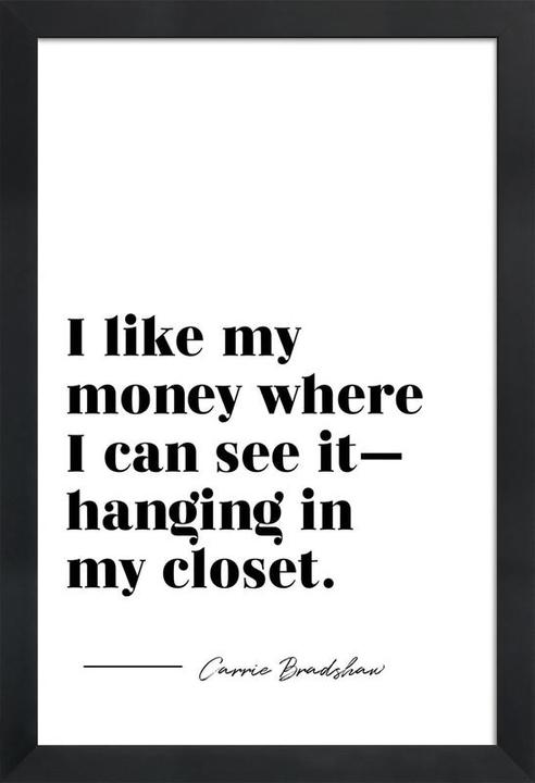 Image du produit Juniqe Carrie's Closet (60 x 90 cm)