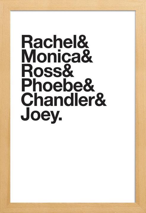 Actual product image Juniqe Just Friends (60 x 90 cm)
