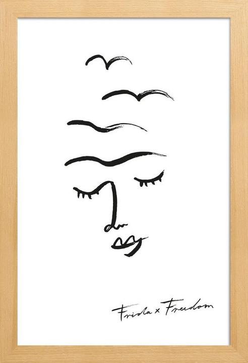 Produktbild Juniqe Frida X Freedom (60 x 90 cm)