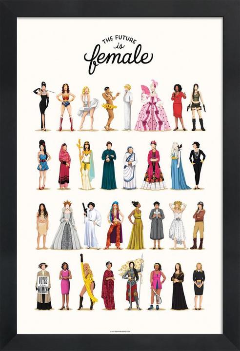 Produktbild Juniqe The Future Is Female (60 x 90 cm)