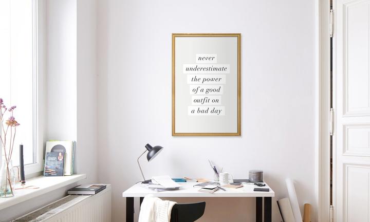 Image du produit Juniqe Good Outfit on a Bad Day (60 x 90 cm)