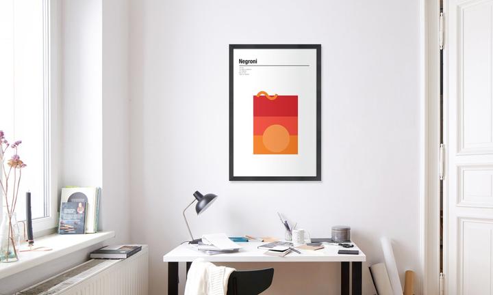 Actual product image Juniqe Negroni (60 x 90 cm)
