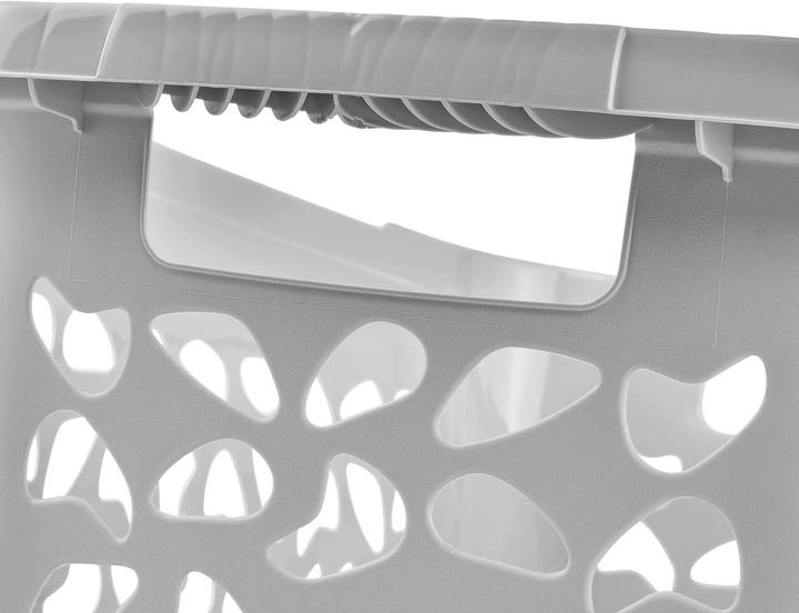 Immagine prodotto keeeper Cesto per la biancheria 32l grigio nordico (32 l)