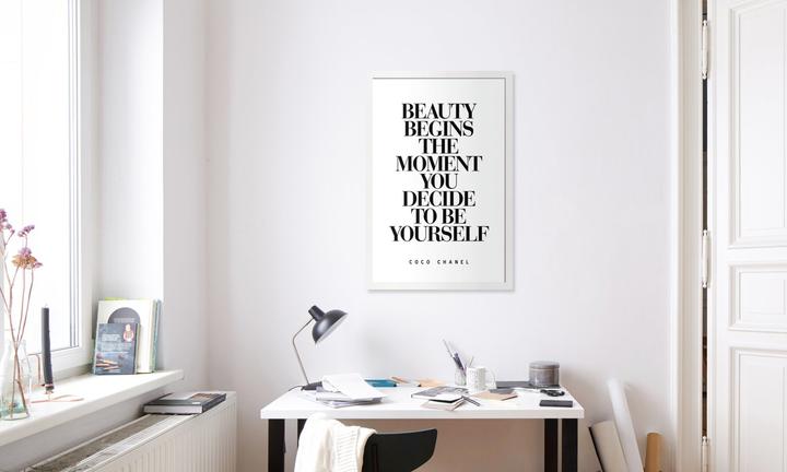 Image du produit Juniqe Beauty Begins (60 x 90 cm)