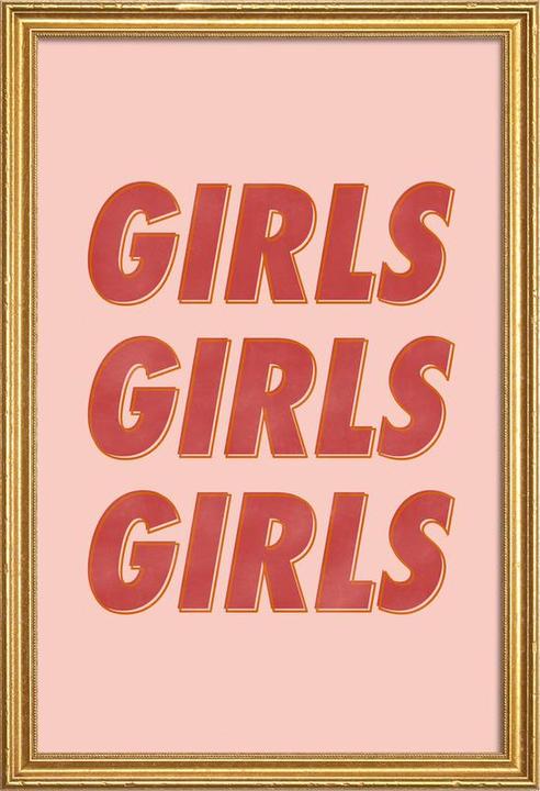 Juniqe Girls Red (60 x 90 cm)