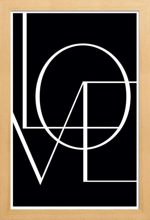 Actual product image Juniqe Love (60 x 90 cm)
