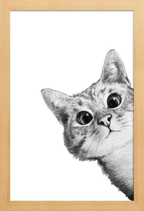 Produktbild Juniqe Sneaky Cat (60 x 90 cm)
