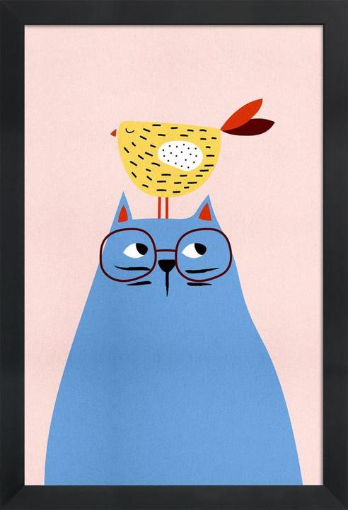 Actual product image Juniqe A Very Patient Cat (60 x 90 cm)