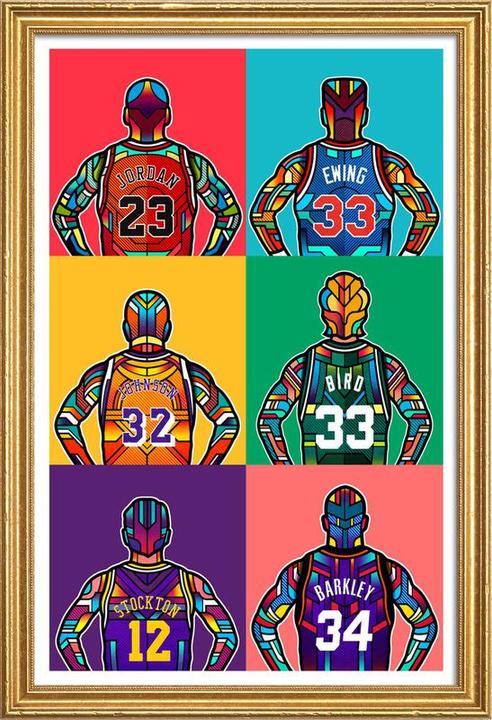Image du produit Juniqe NBA Legends (60 x 90 cm)