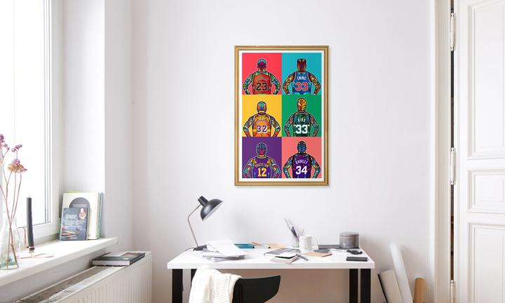 Image du produit Juniqe NBA Legends (60 x 90 cm)