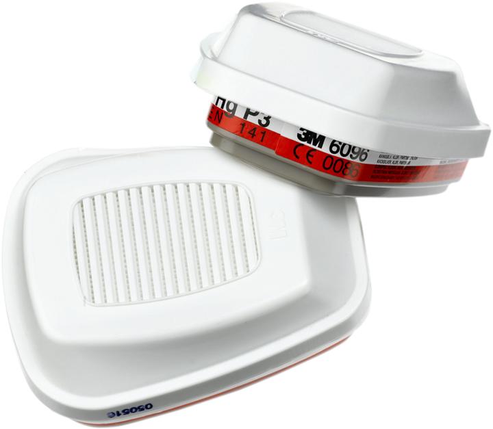 Image du produit 3M Reusable Filter 6096 A1EHgP3 R (A1E1Hg P3 R, 4 x)
