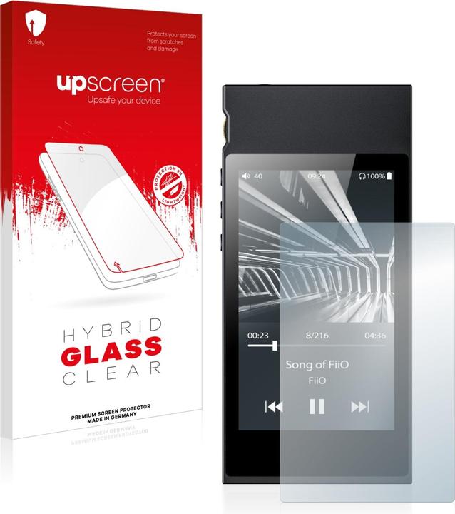 Actual product image upscreen Scratch Shield Glass (1 Piece, M7)
