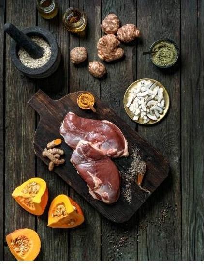 Actual product image Lila Loves It Organic duck with pumpkin (Adult, 1 pcs., 150 g)