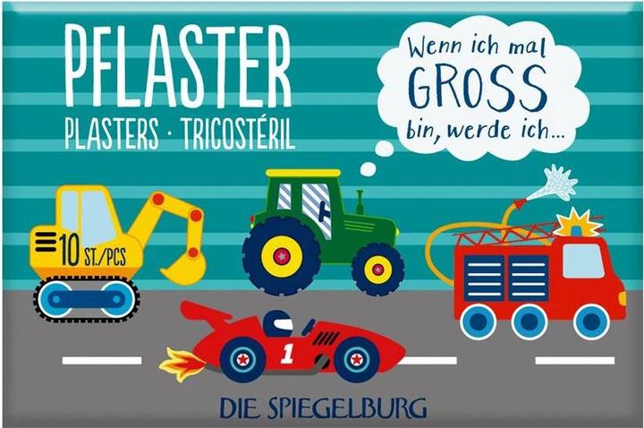 Produktbild Die Spiegelburg Pflasterstrips Rennwagen (10 x)