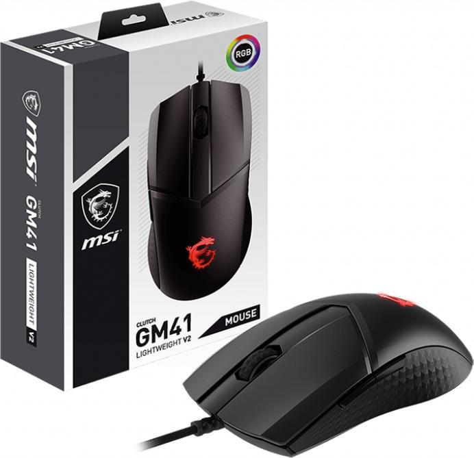 Actual product image MSI Clutch Gm41 Lightweight V2 (Cable)