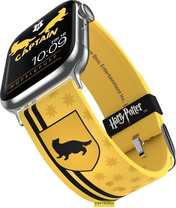 Produktbild Moby Fox Harry Potter bracelet pour smartwatch House Pride II - Hufflepuff (Schweiss- und UV-beständig, Hochwertiges Silikon)