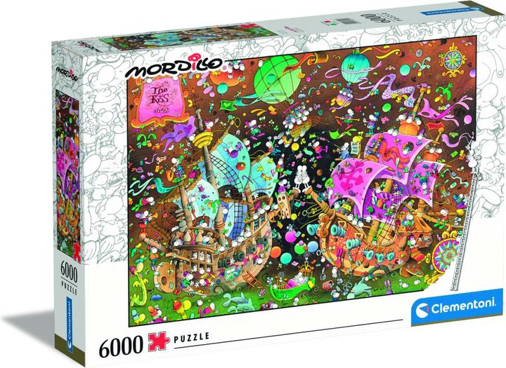Immagine prodotto Clementoni Mordillo Kiss (6000 pezzi)