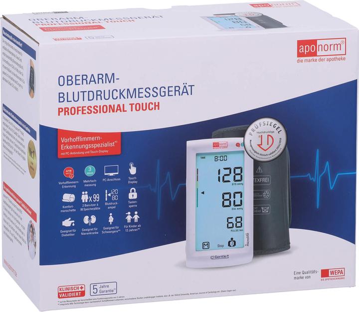 Image du produit Aponorm Tensiomètre Prof. Touch bras supérieur, 1 pc (Tensiomètre à bras)