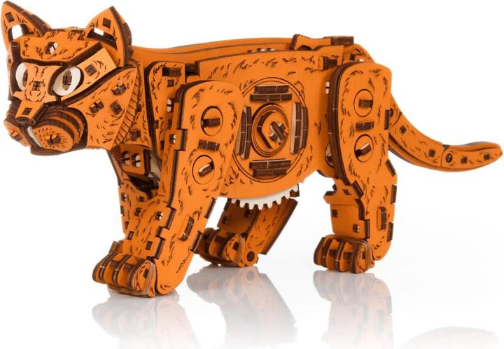 Image du produit Eco Wood Art Kit de maquette 3D en bois - Chaton (Rousse)