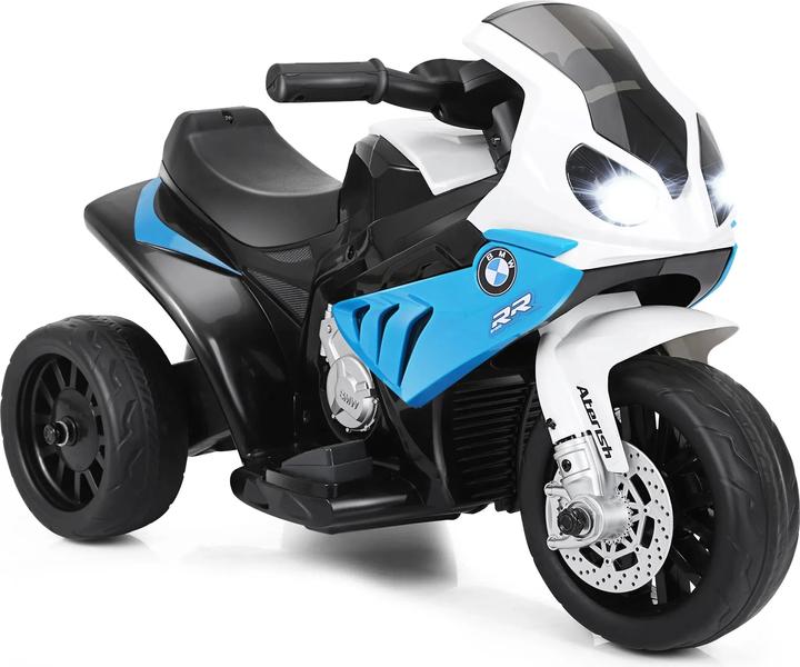 Image du produit Homcom Kinder Elektro Motorrad mit Licht- und Soundeffekte BMW S1000 RR blau (6 V)