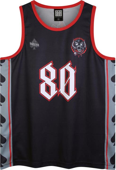 Immagine prodotto Amplified Live To Win Maglia da Pallacanestro Motorhead Uomo (S)