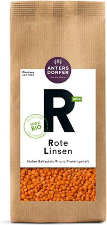 Image du produit Antersdorfer Lentilles rouges bio (500 g)