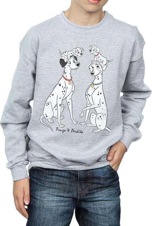 Image du produit Disney - Sweat DALMATIANS CLASSIC PONGO AND PERDITA - Garçon (140, 146)