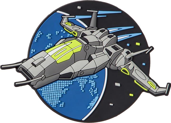 Actual product image Schneiders Badges AlienDino + Starfighter 2 pieces (Additional padding)