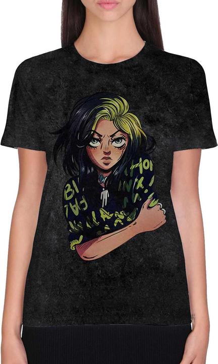 Actual product image Universal Textiles Unisex Adult Anime Dip Dye T-Shirt (L)