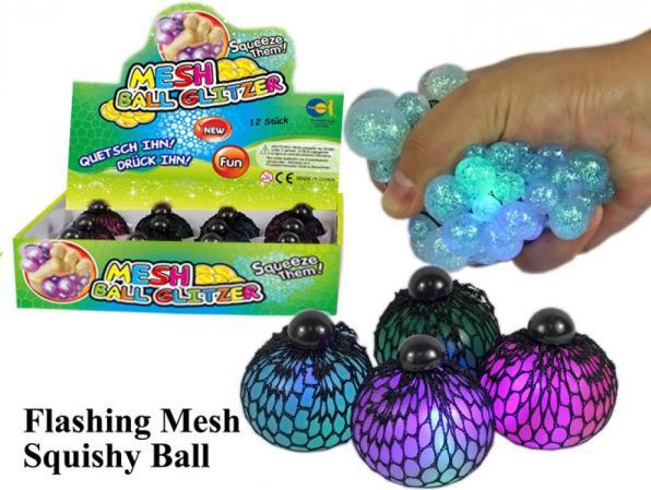 Fun trading Mesh Ball Glitzer mit Licht