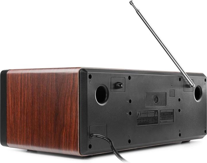 Actual product image Audizio Radio/CD Player Prato Dark Brown (FM, DAB+, Bluetooth)