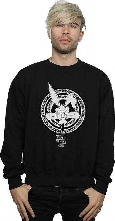 Immagine prodotto Looney Tunes Wile E Coyote Super Genius Felpa Uomo (XL)